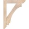 Ekena Millwork Imperial Slat Smooth Bracket w/ Offset Brace, Douglas Fir, 5 1/2"W x 26"D x 34"H BKT0604X26X34IMP06SDF - alternate 3